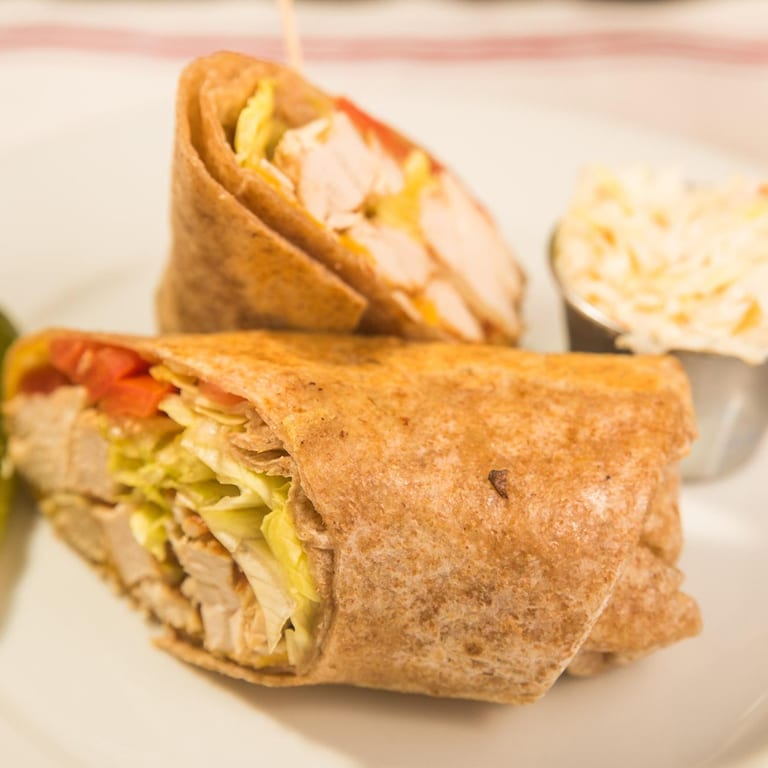 Grilled Chicken Wrap Delight